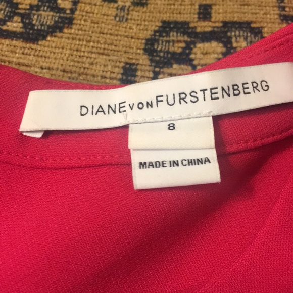 Diane von Furstenberg pink sleeveless dress - Picture 6 of 10